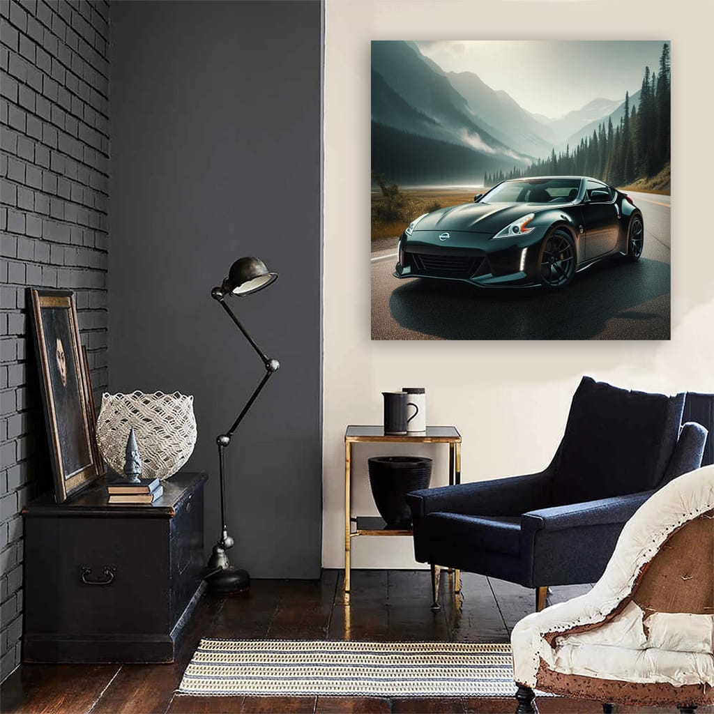 2009 Nissan 370z Vall Wall Art