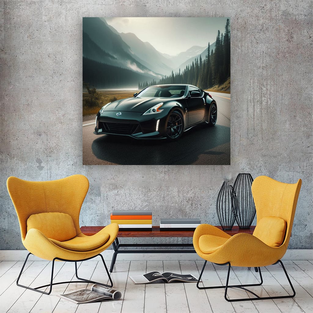 2009 Nissan 370z Vall Wall Art