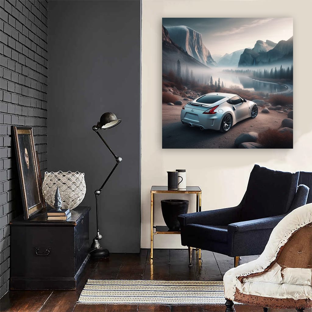 2009 Nissan 370z Valley Wall Art