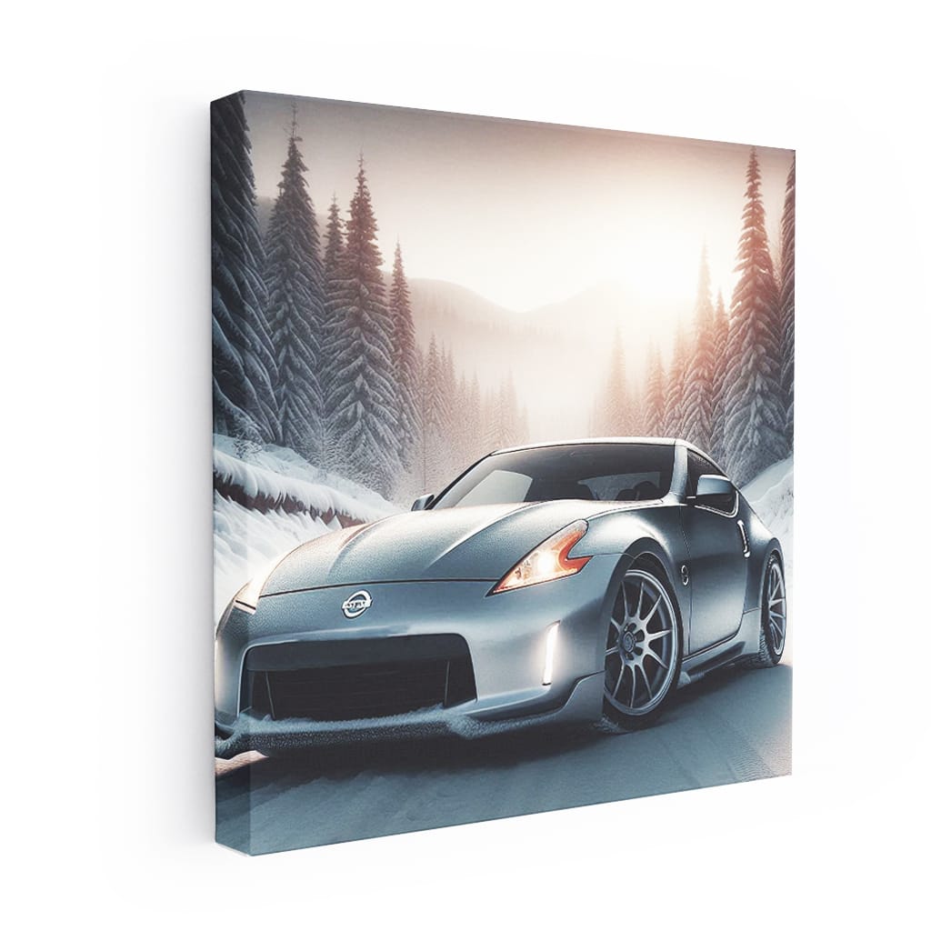 2009 Nissan 370z Wint Wall Art