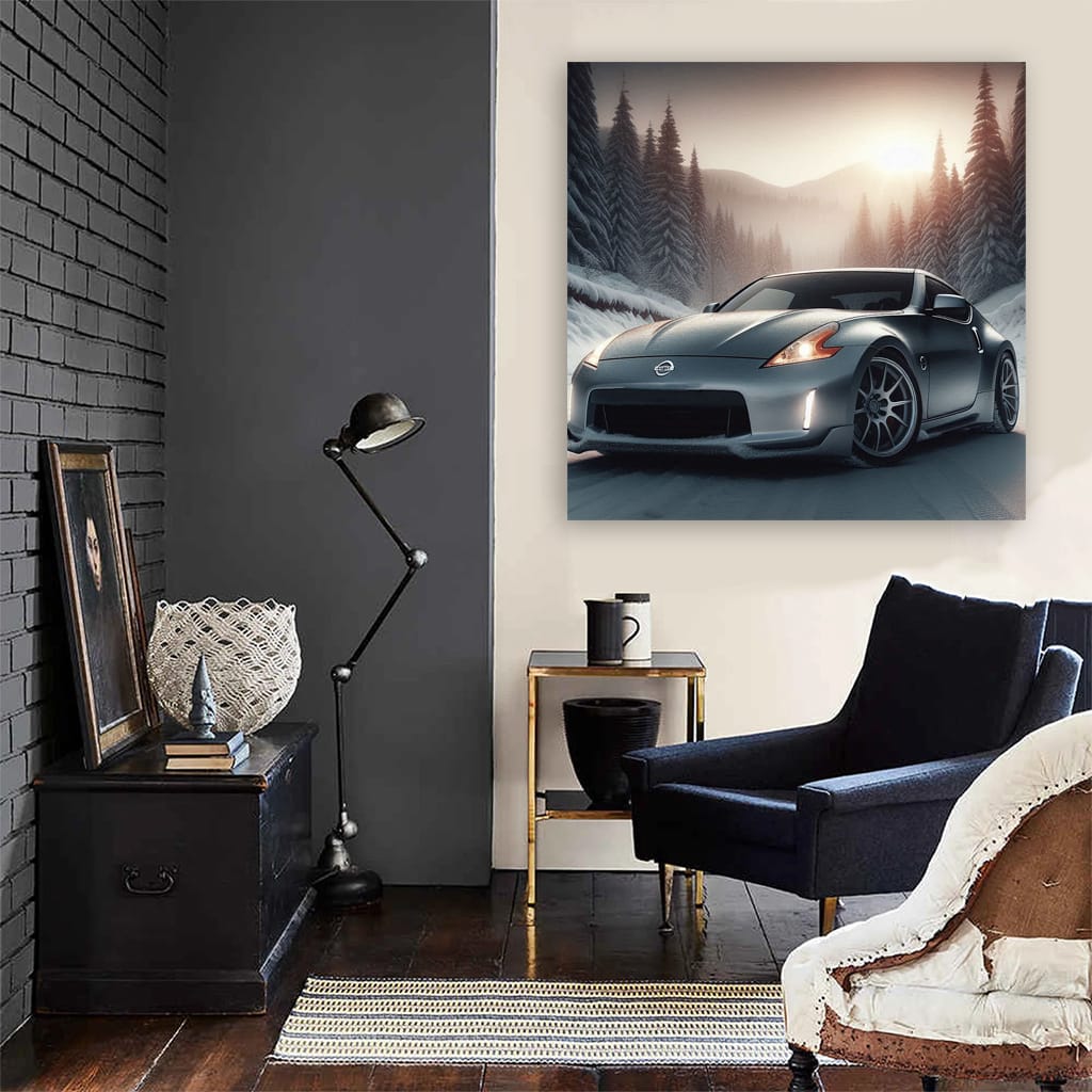 2009 Nissan 370z Wint Wall Art