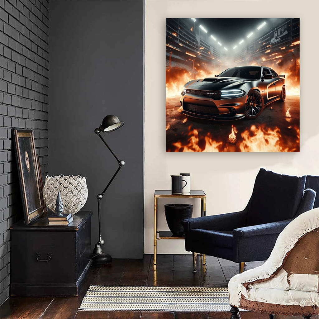 2010 Dodge Charger SRT-8 Fire - Power Meets Precision