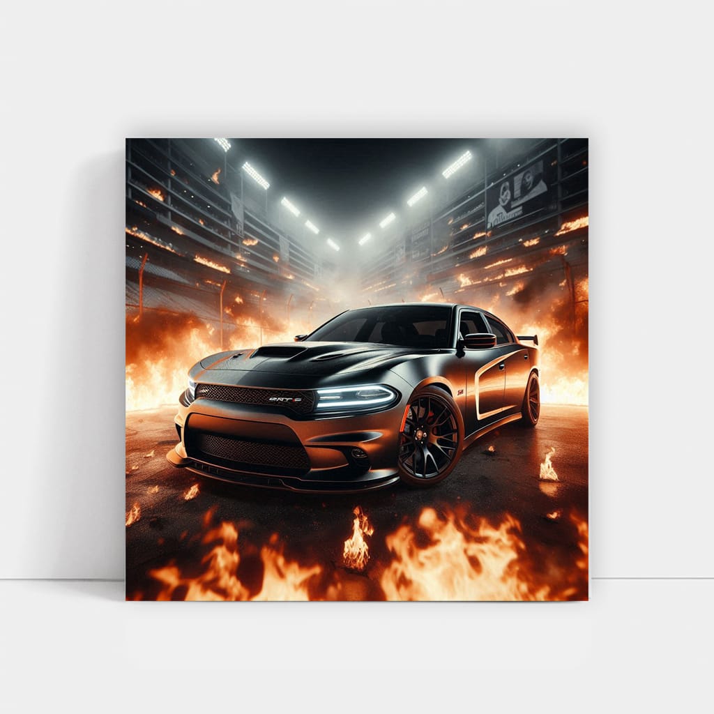 2010 Dodge Charger SRT-8 Fire - Power Meets Precision
