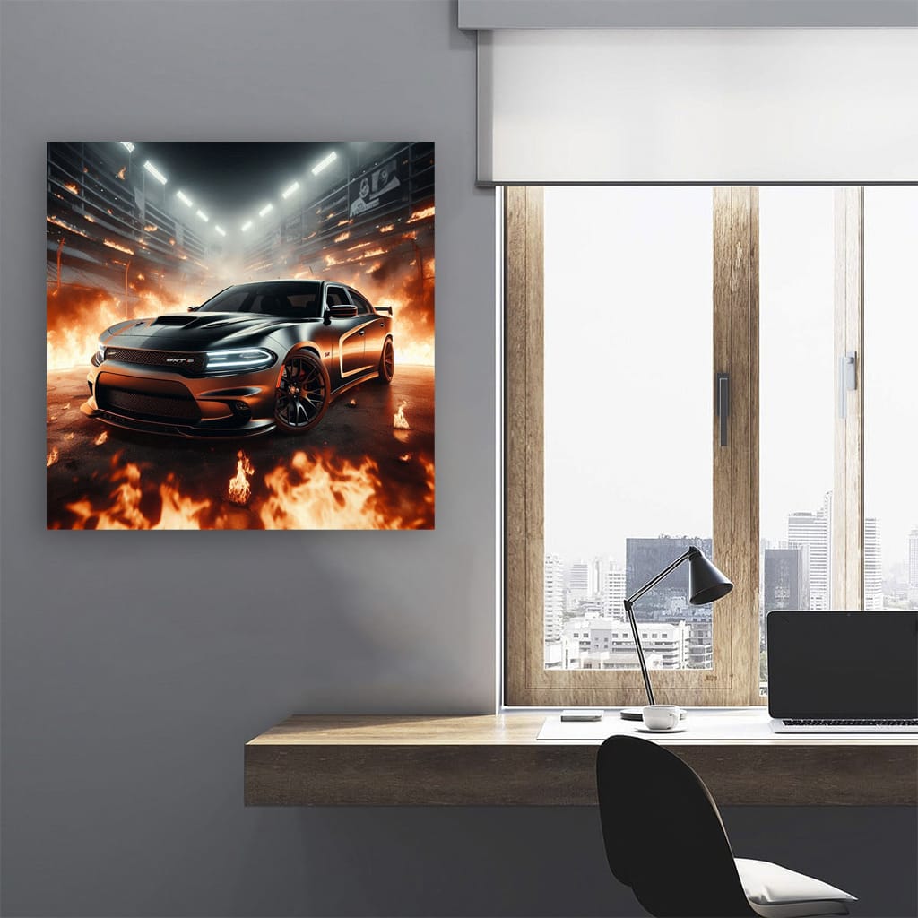2010 Dodge Charger SRT-8 Fire - Power Meets Precision
