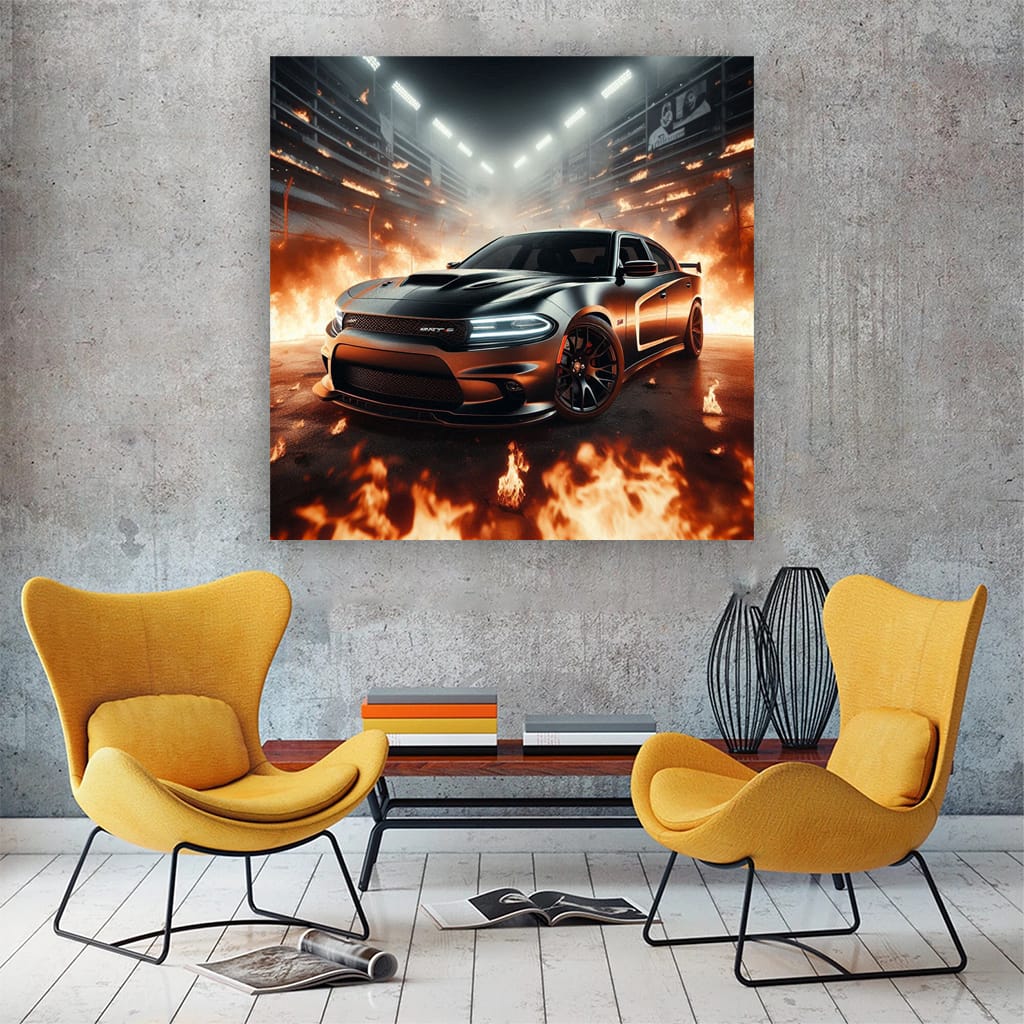 2010 Dodge Charger SRT-8 Fire - Power Meets Precision