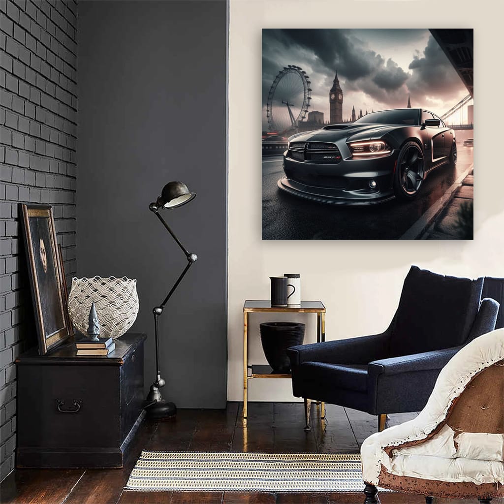 2010 Dodge Charger Srt8 Lond Wall Art