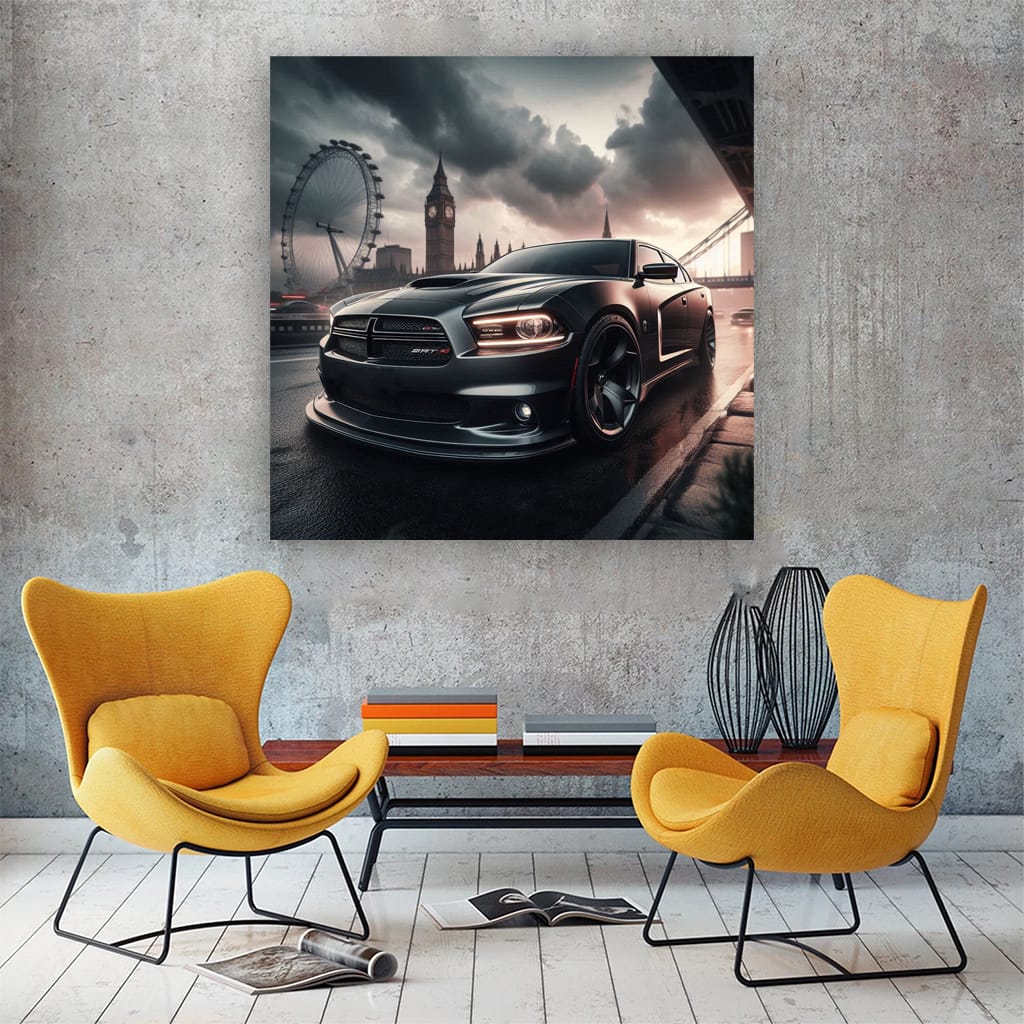 2010 Dodge Charger Srt8 Lond Wall Art