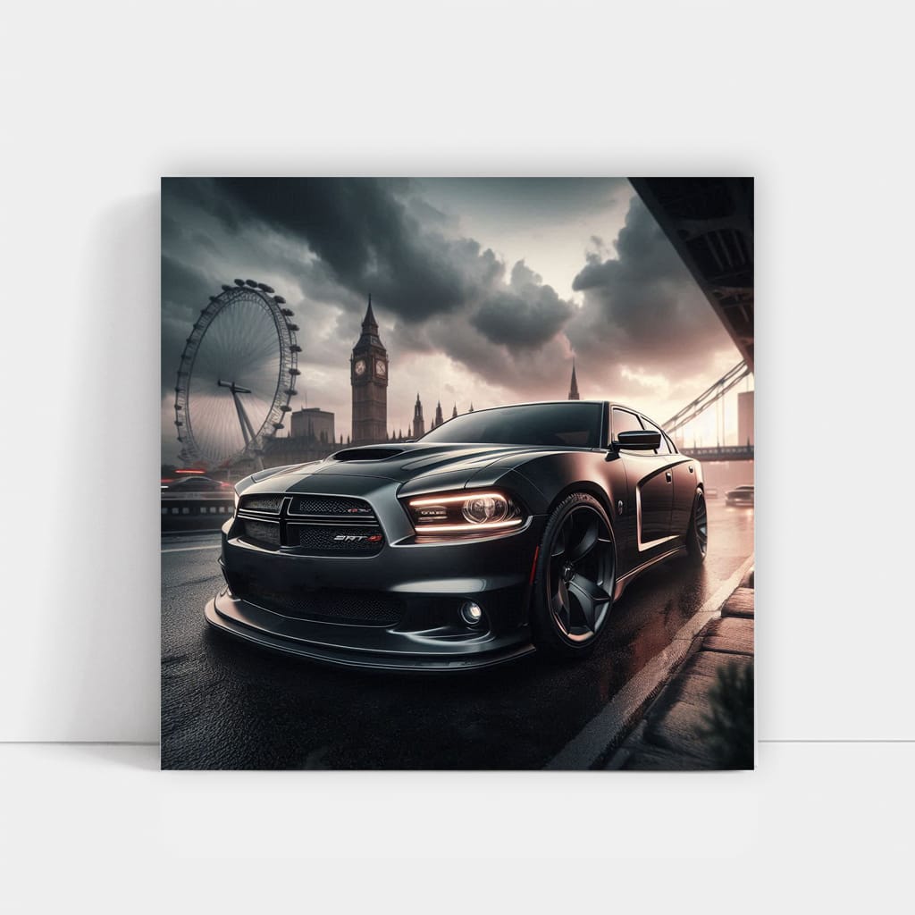 2010 Dodge Charger Srt8 Lond Wall Art