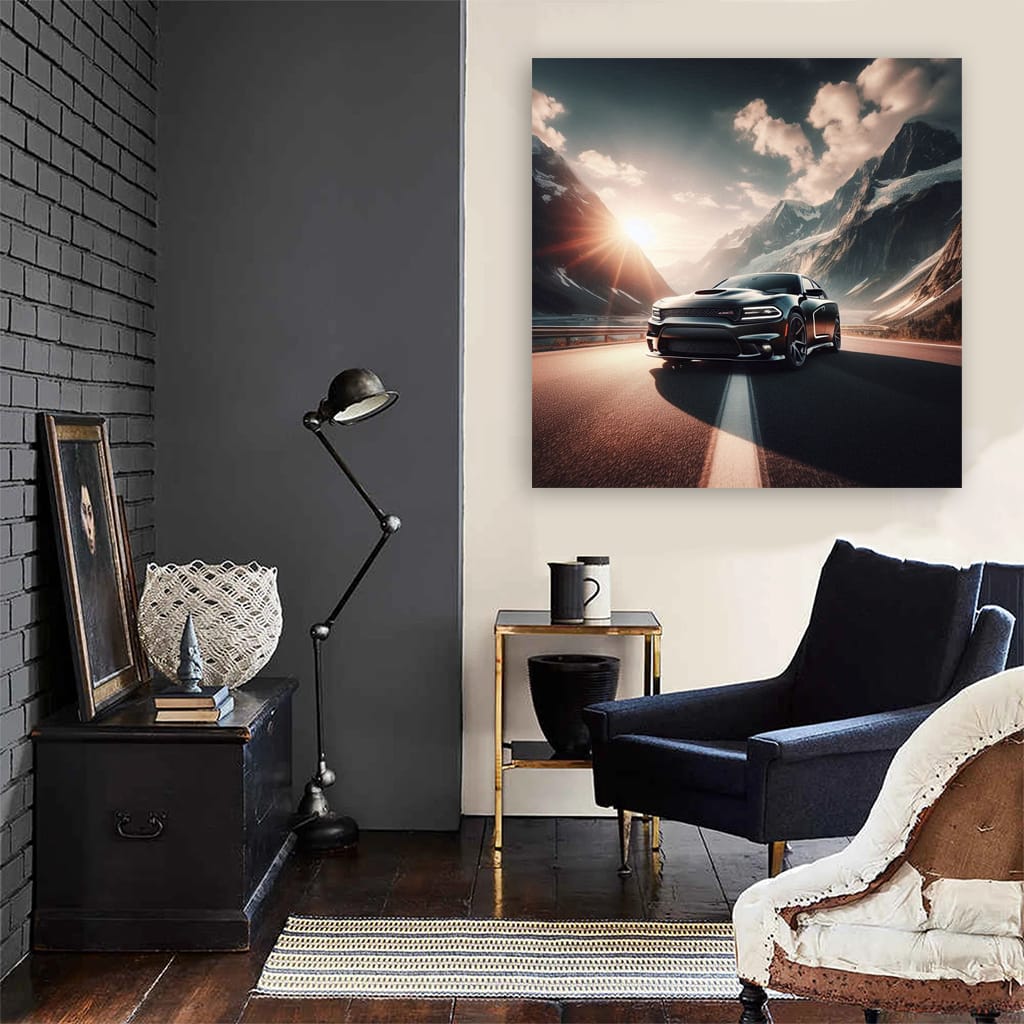 2010 Dodge Charger Srt8 Sunny Weath Wall Art