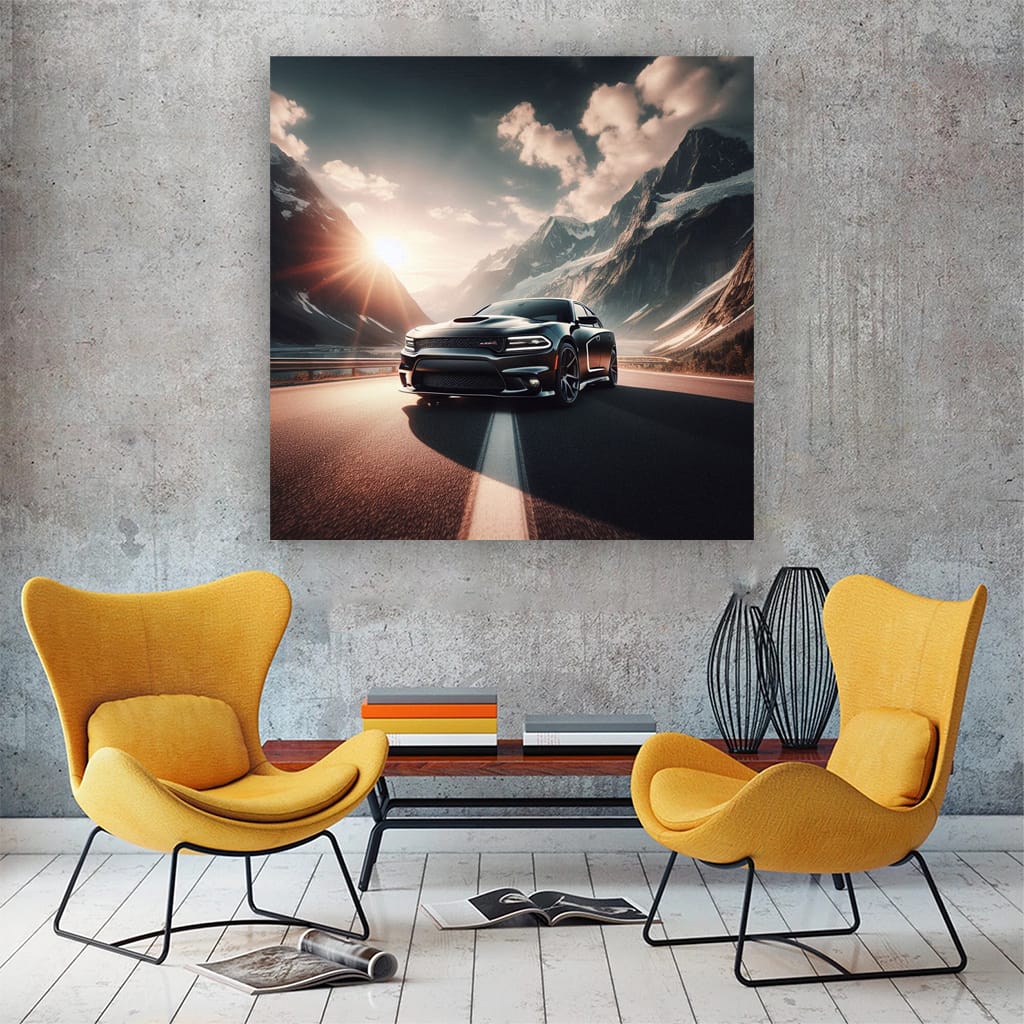 2010 Dodge Charger Srt8 Sunny Weath Wall Art