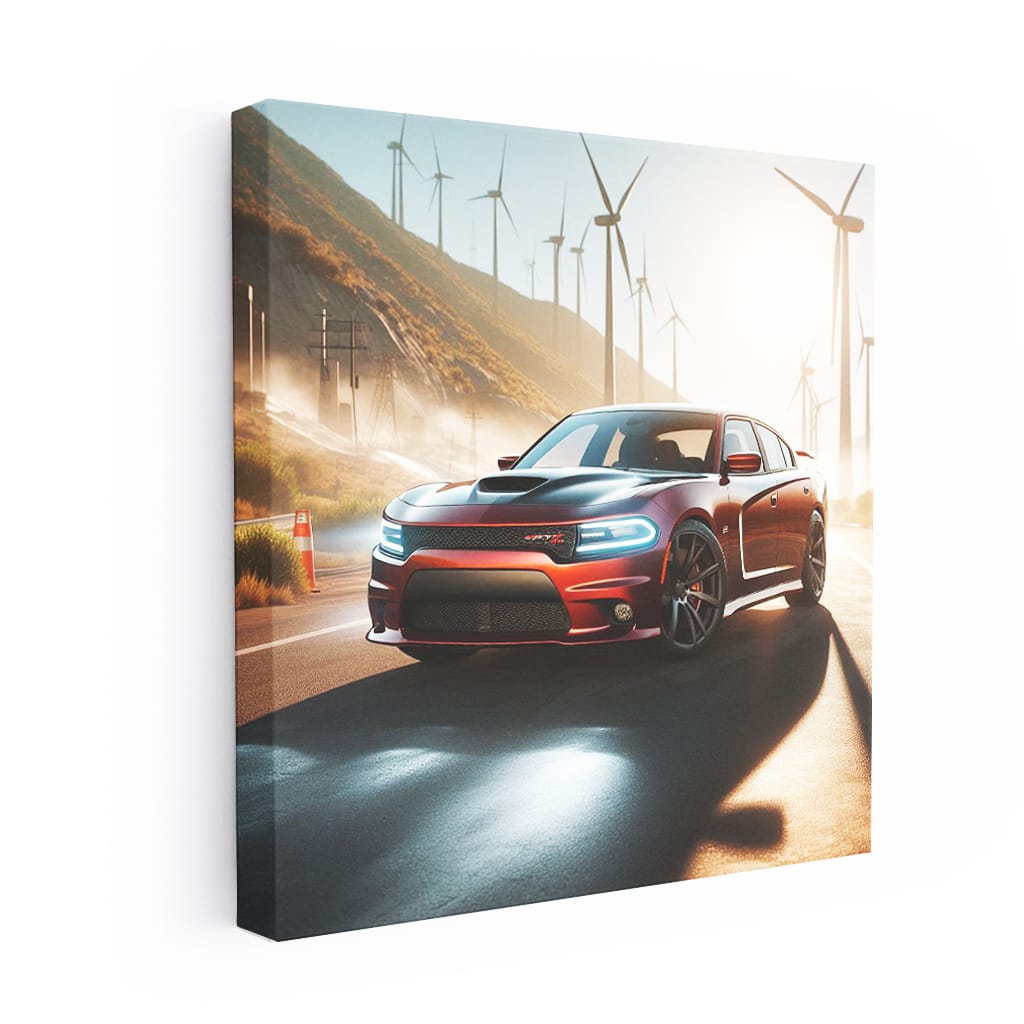 2010 Dodge Charger Srt8 Sunny Weather Wall Art