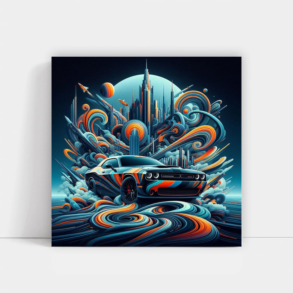 2011 Dodge Challenger SRT8 Abstract - Power Unleashed