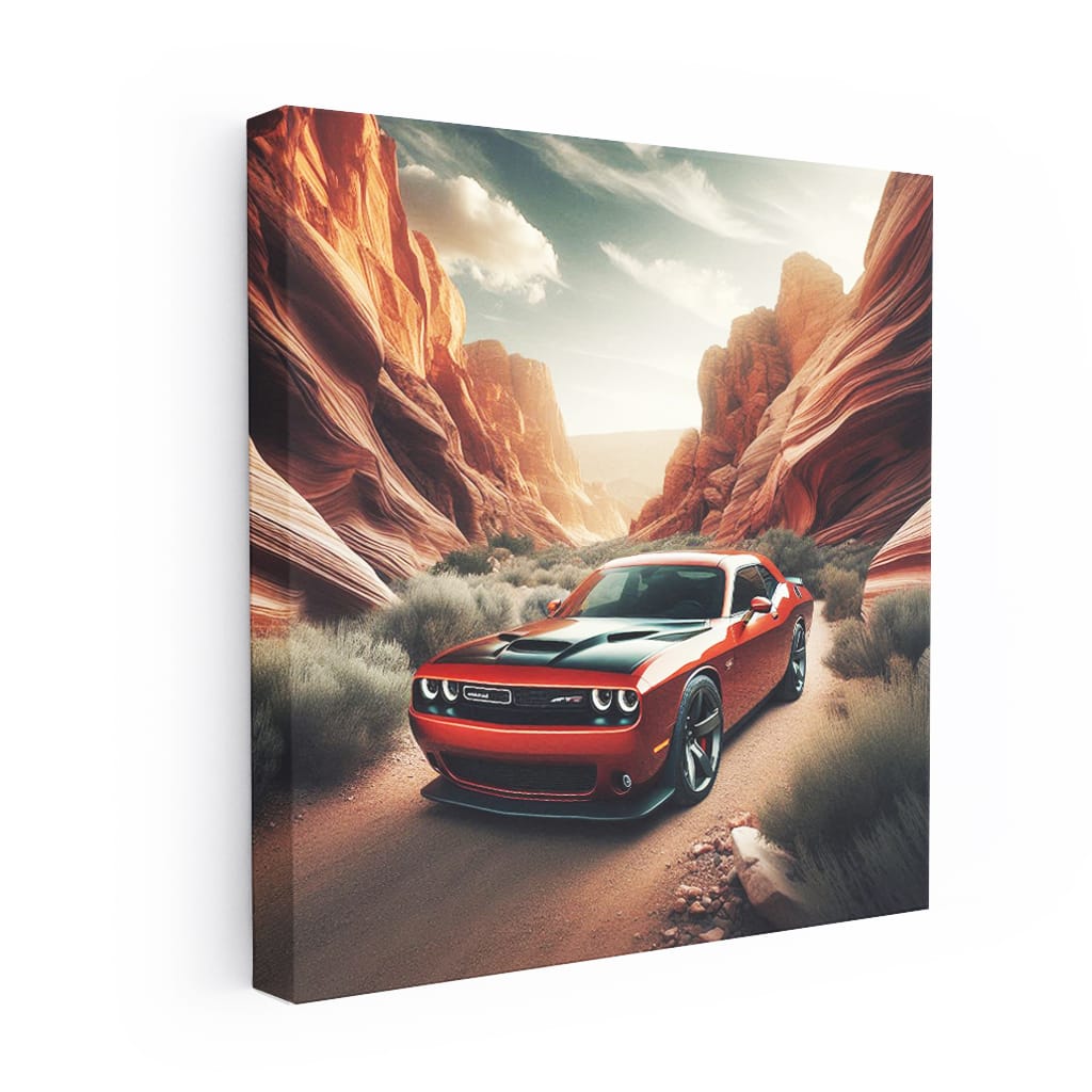 2011 Dodge Challenger Srt8 Canyon Wall Art