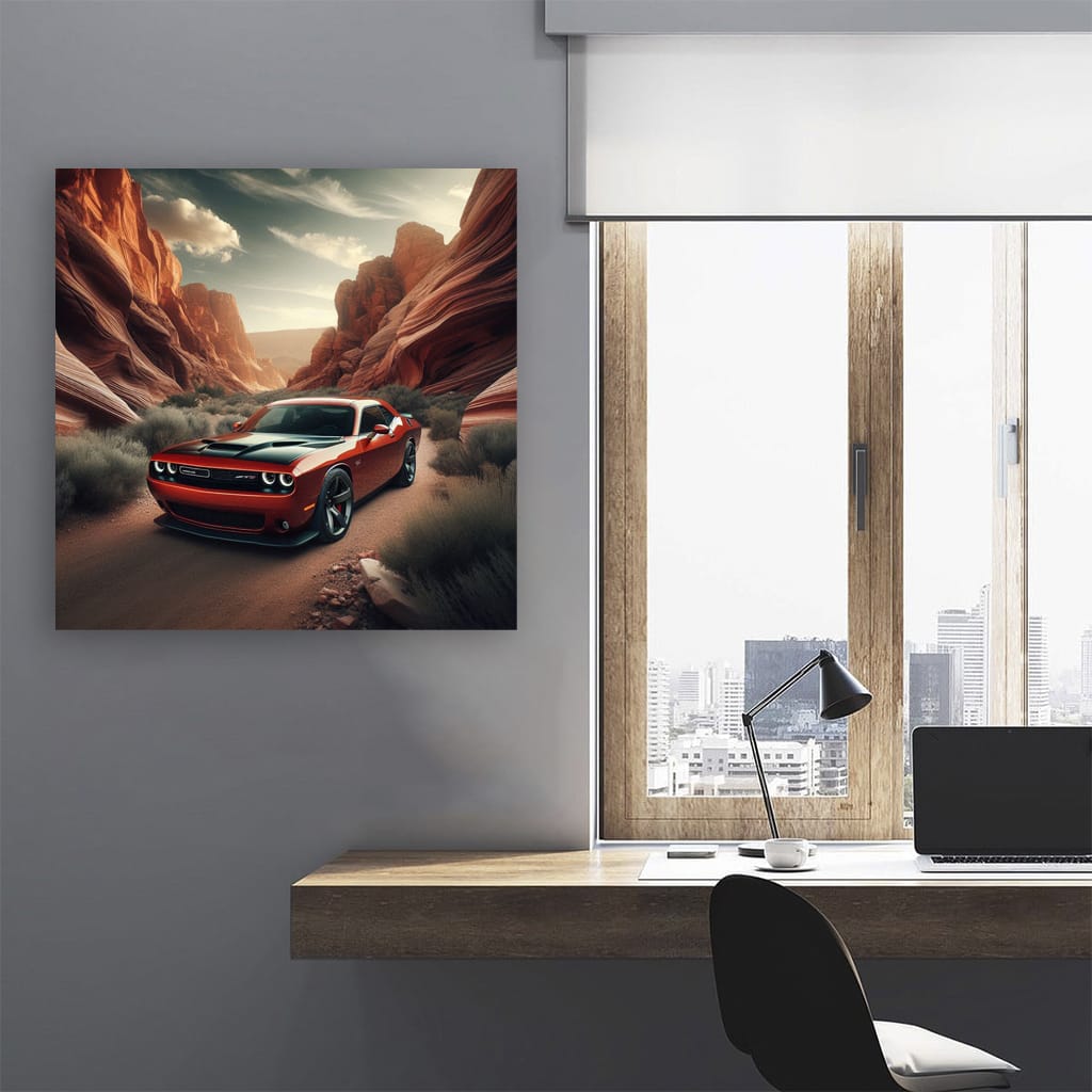 2011 Dodge Challenger Srt8 Canyon Wall Art