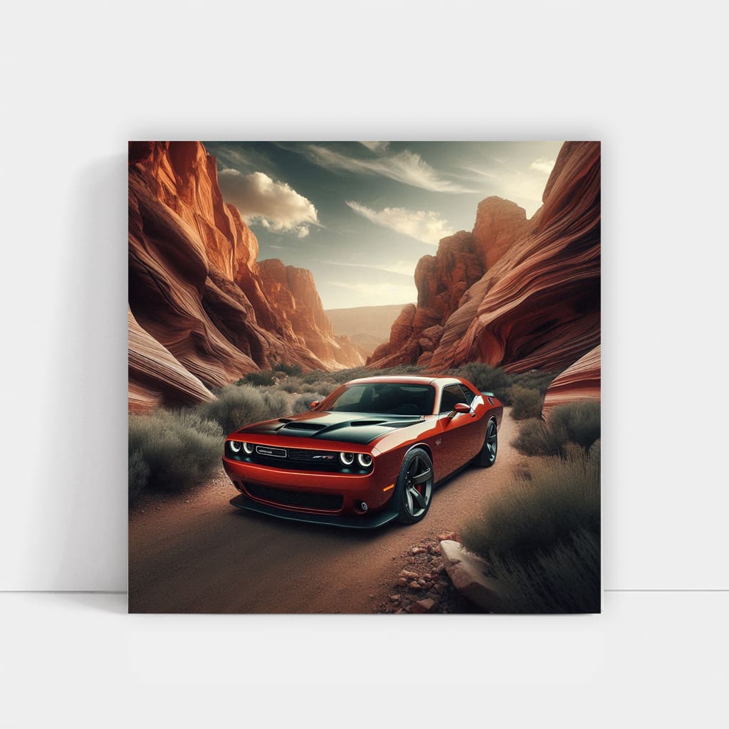 2011 Dodge Challenger Srt8 Canyon Wall Art