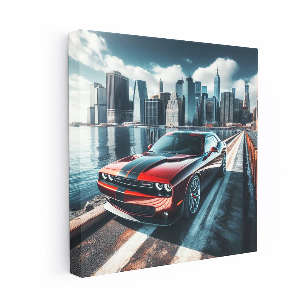 Dodge 2011 Challenger Srt8 New Yo Wall Art