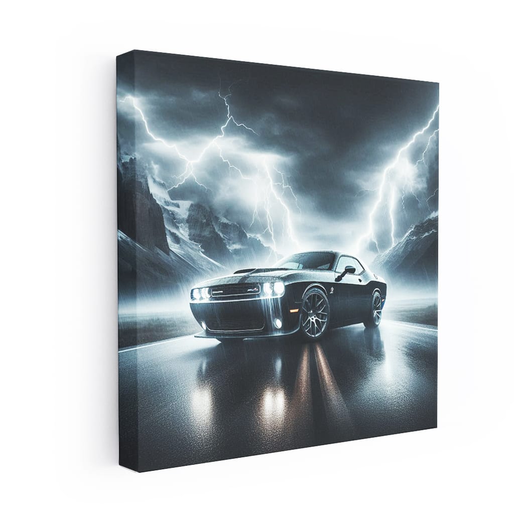 Dodge 2011 Challenger Srt8 Thundersto Wall Art