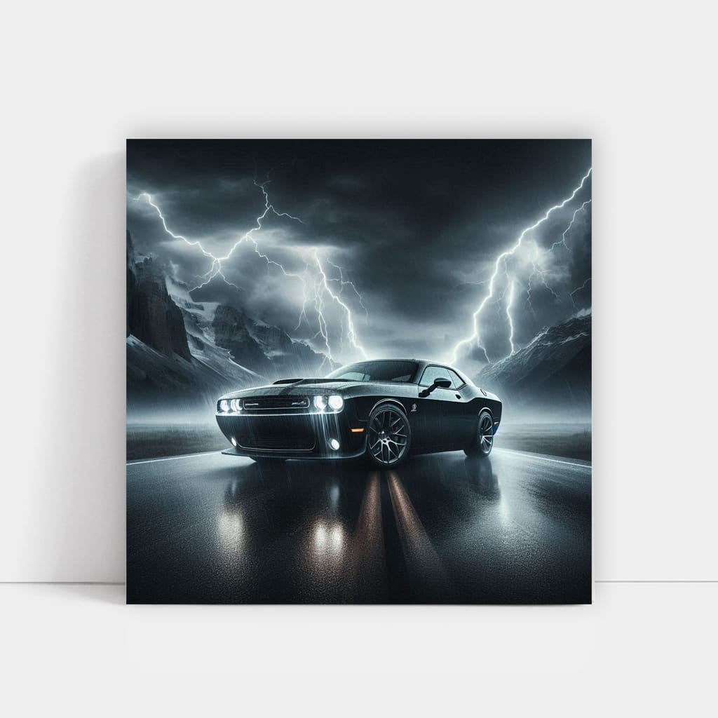 Dodge 2011 Challenger Srt8 Thundersto Wall Art