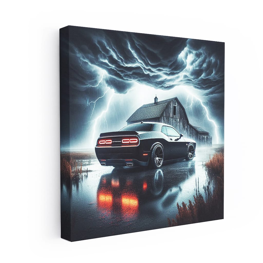 Dodge 2011 Challenger Srt8 Thunderstorm Wall Art