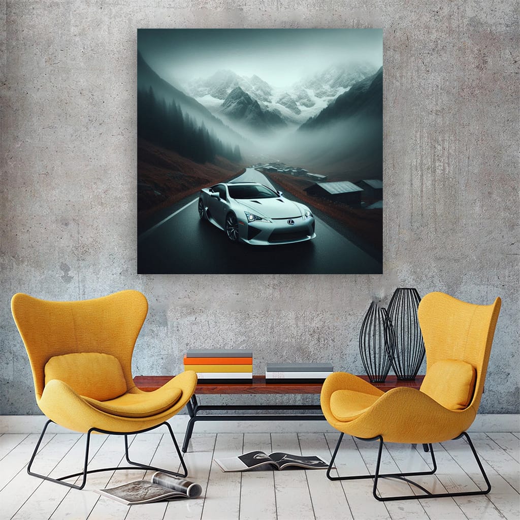 2011 Lexus Lfa F Wall Art