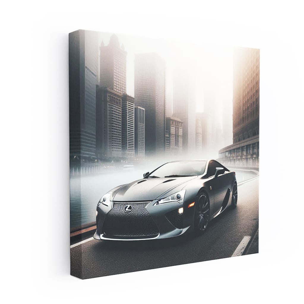 2011 Lexus Lfa Fog Wall Art