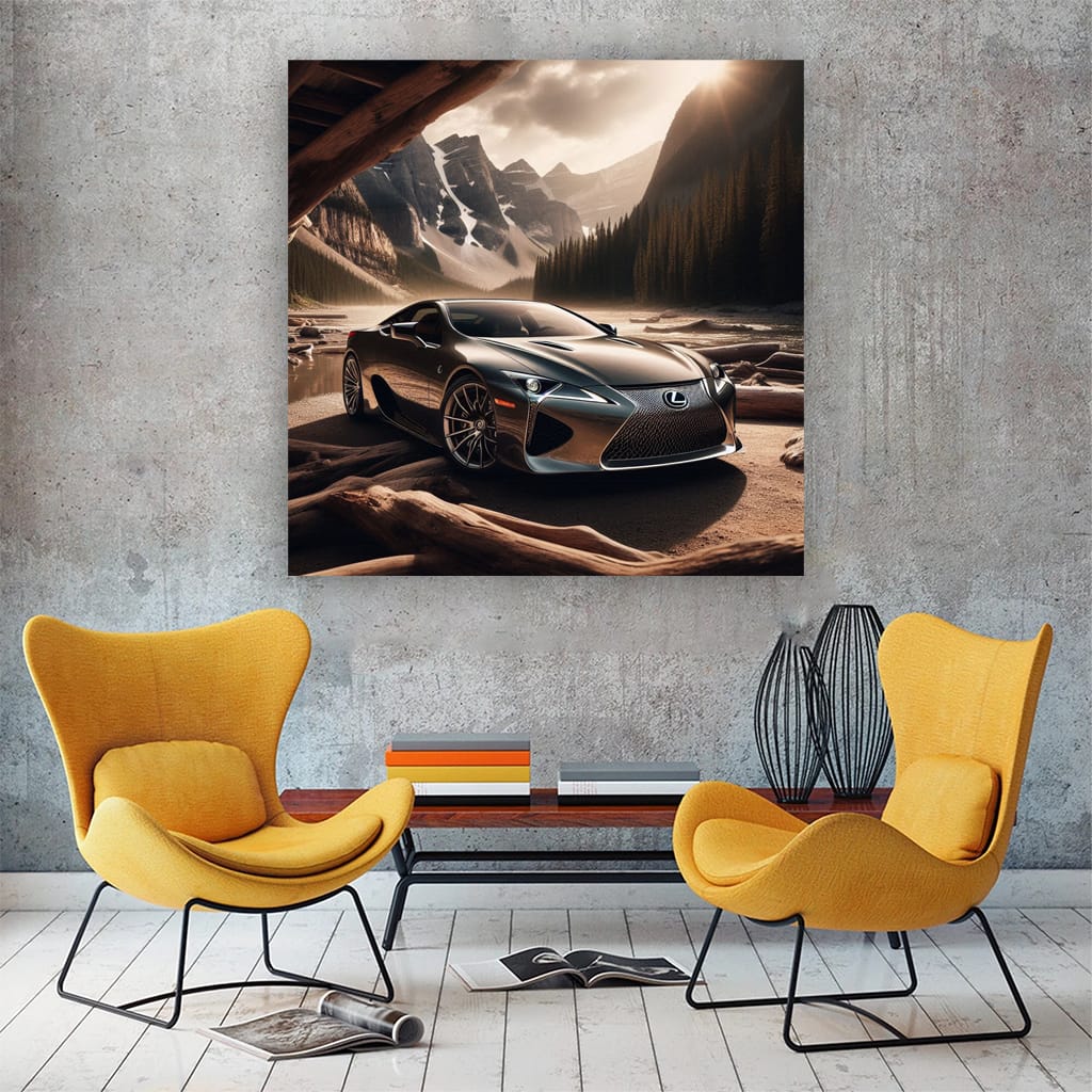 2011 Lexus Lfa Nature Wall Art