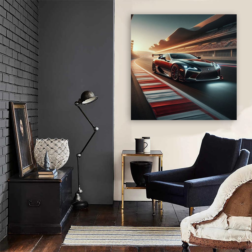 2011 Lexus Lfa Race Ring Wall Art