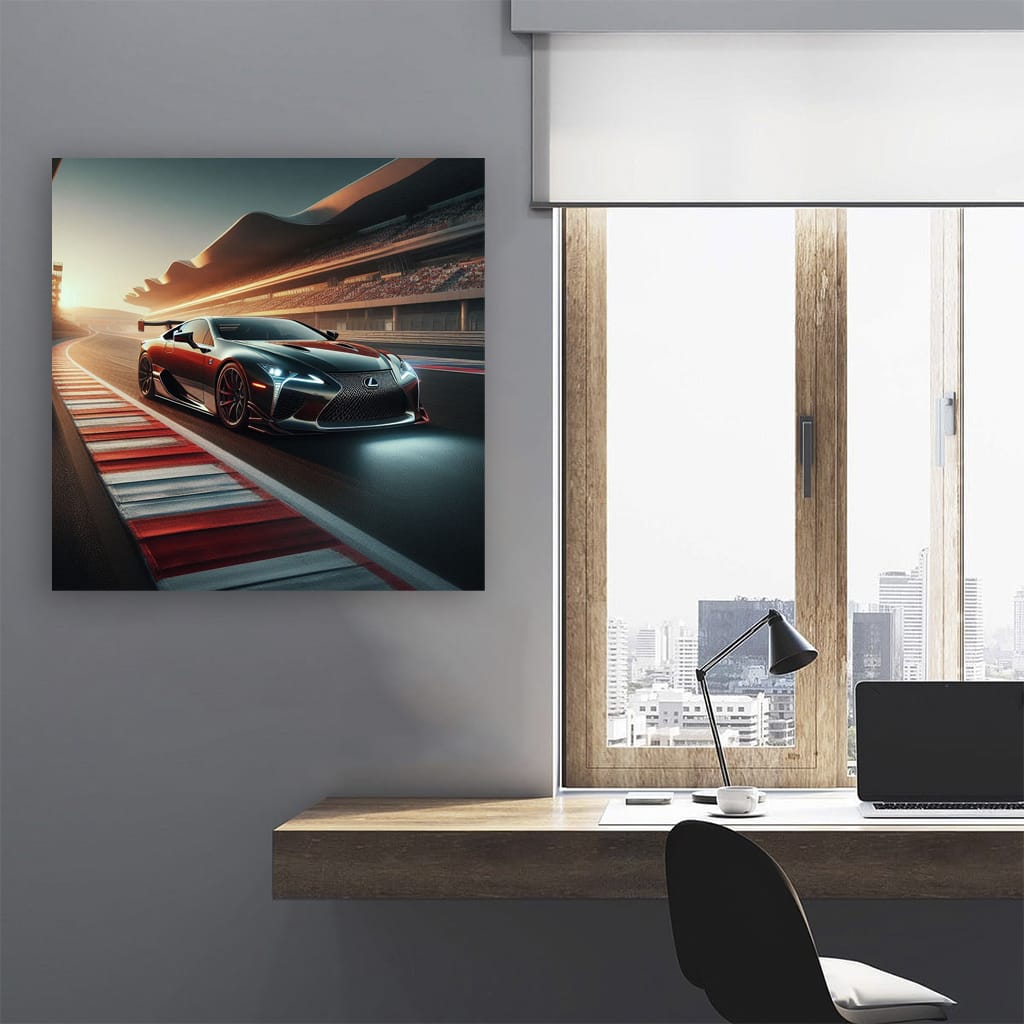 2011 Lexus Lfa Race Ring Wall Art