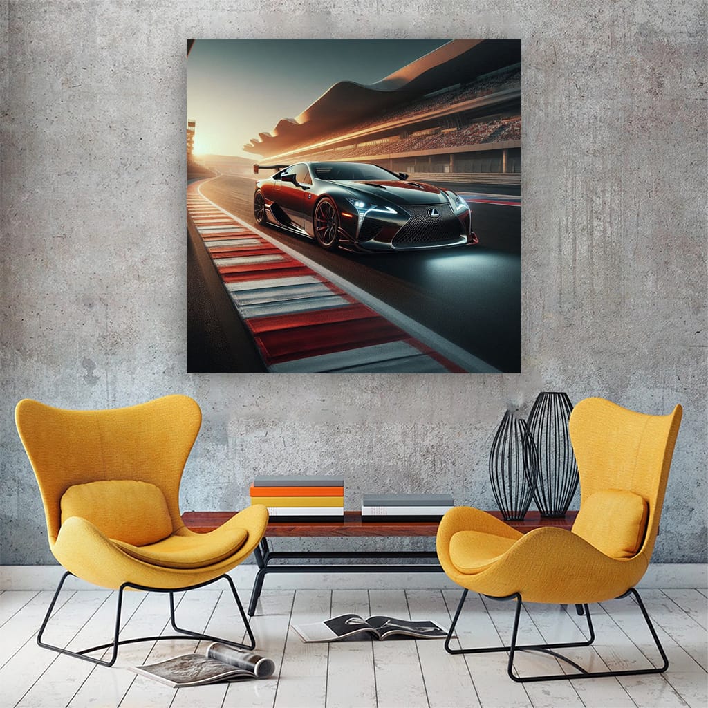 2011 Lexus Lfa Race Ring Wall Art