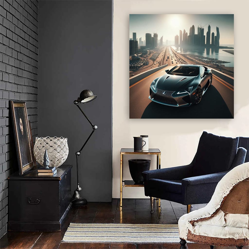 2011 Lexus Lfa Sunny Weather Wall Art