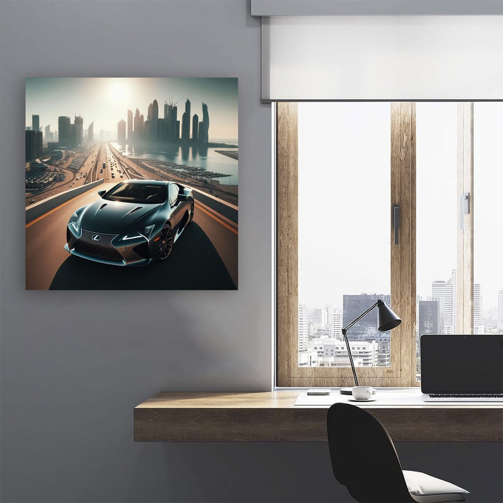 2011 Lexus Lfa Sunny Weather Wall Art