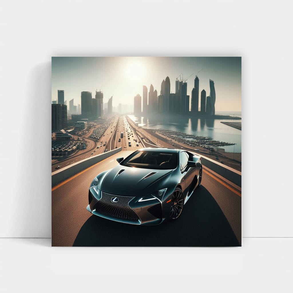 2011 Lexus Lfa Sunny Weather Wall Art