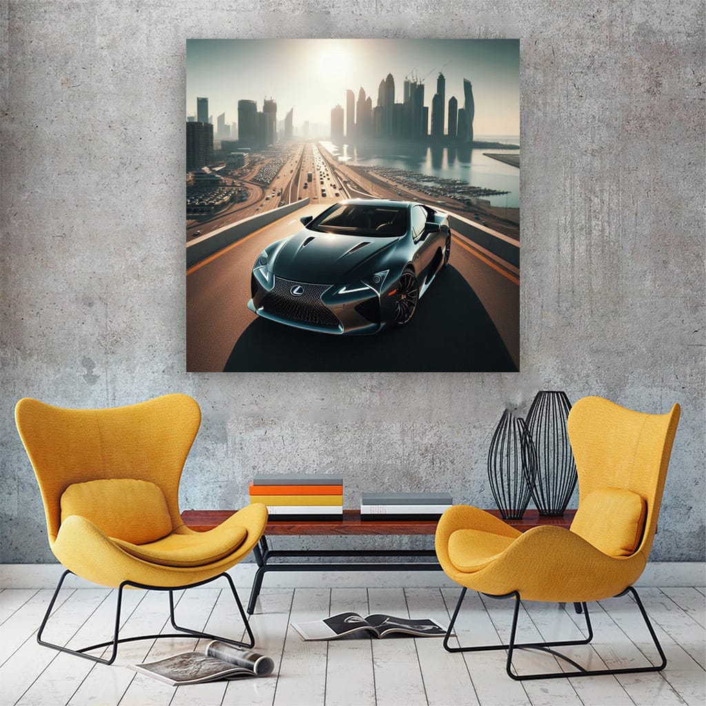 2011 Lexus Lfa Sunny Weather Wall Art