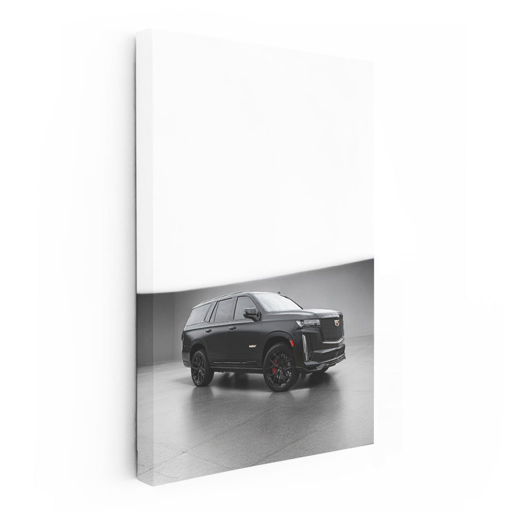 2023 Black Cadillac Escalade V in Parking - Power and Elegance