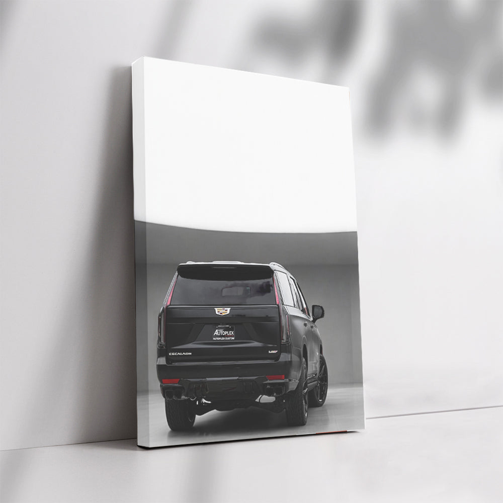 2023 Black Cadillac Escalade V Parked - Luxury in Motion