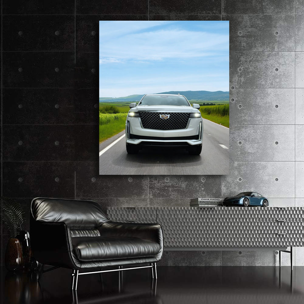 2024 Cadillac Escalade Premium Luxury in White - Sleek Adventure