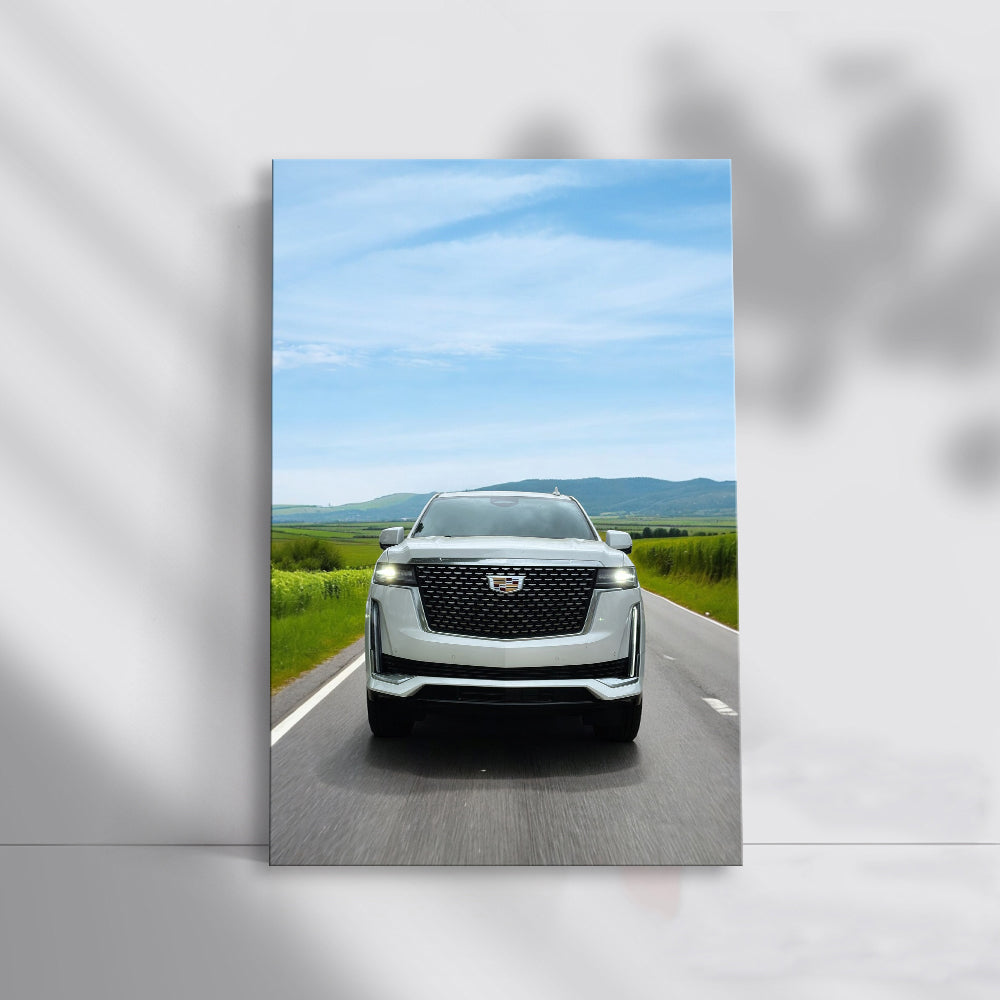 2024 Cadillac Escalade Premium Luxury in White - Sleek Adventure
