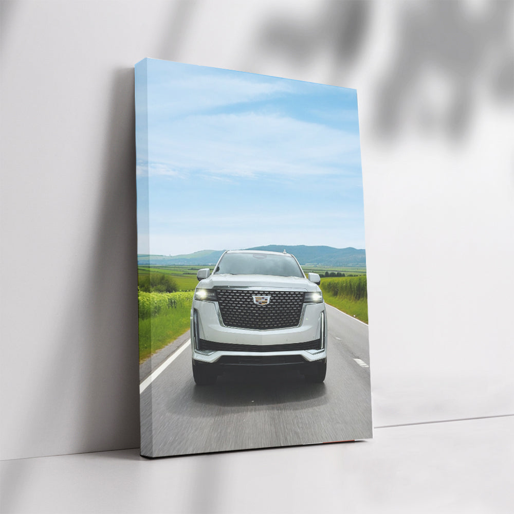 2024 Cadillac Escalade Premium Luxury in White - Sleek Adventure