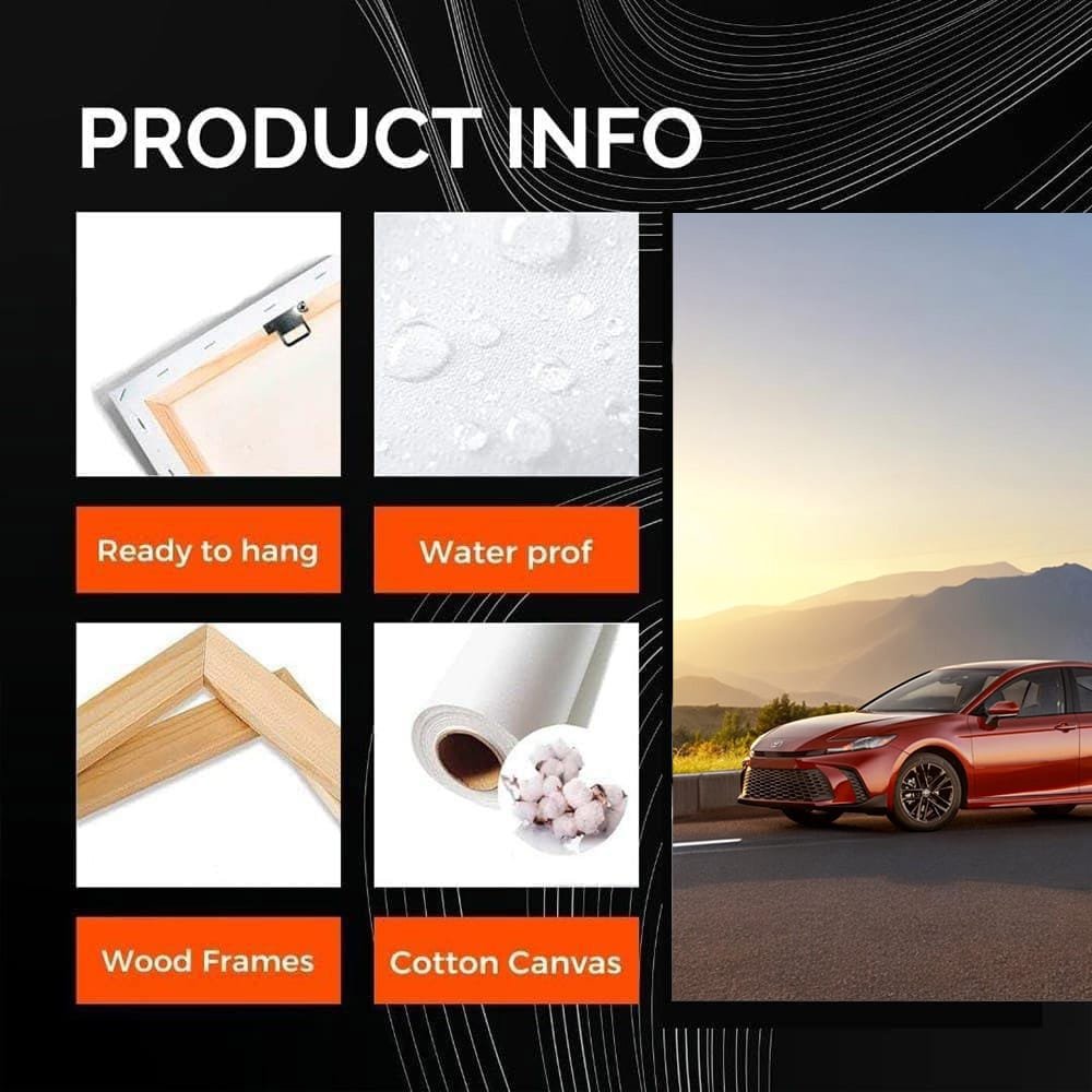 2025 Toyota Camry at Sunset in Mountainous Terrain - Reliable Elegance - EnjoyStore