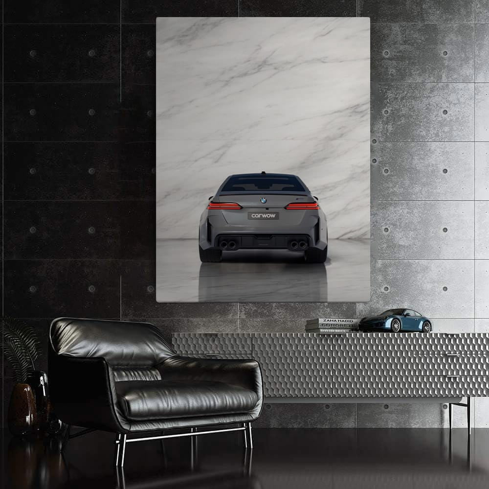 2025 BMW M5 on Elegant Marble - Power Meets Sophistication