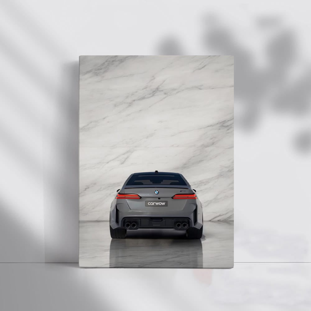 2025 BMW M5 on Elegant Marble - Power Meets Sophistication