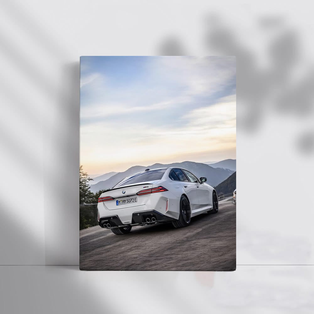 BMW M5 2025 Cruising Through Mountain Roads - Power Unleashed