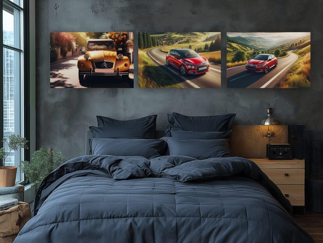 Citroen Sunny Weather Wall Art Set