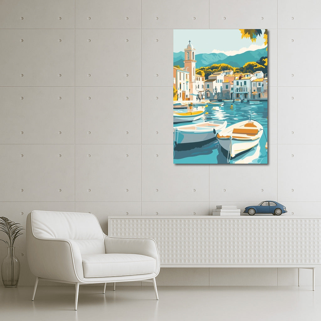 Harmony of the Harbor: Comfort in Color