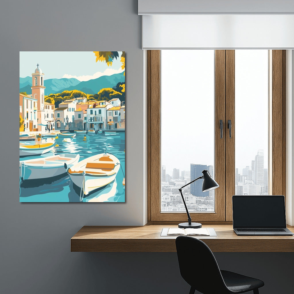 Harmony of the Harbor: Comfort in Color