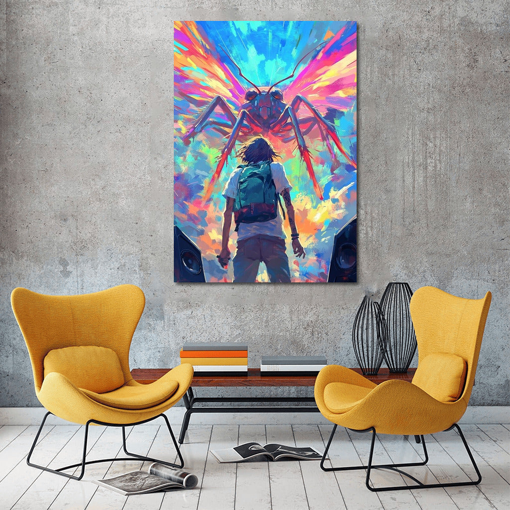 Dance of the Meeting in the Colored Whirlwind