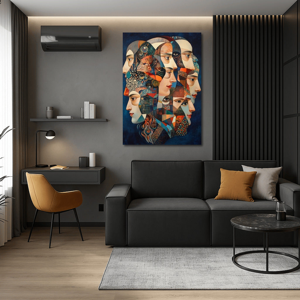 Dance of Faces and Patterns