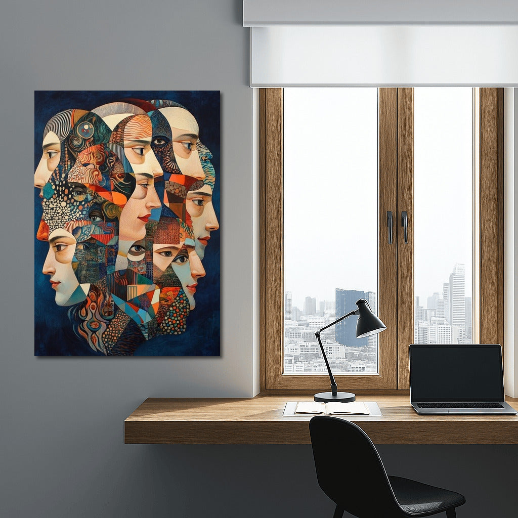 Dance of Faces and Patterns