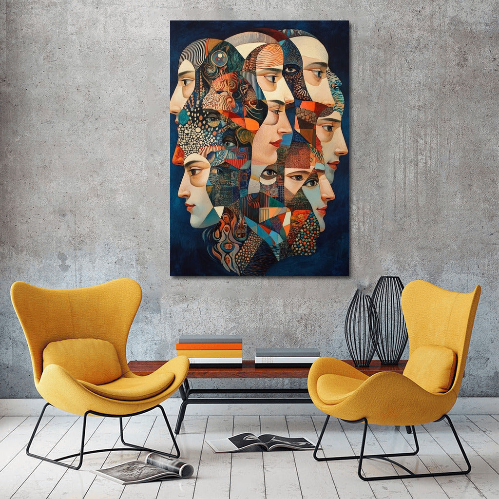 Dance of Faces and Patterns
