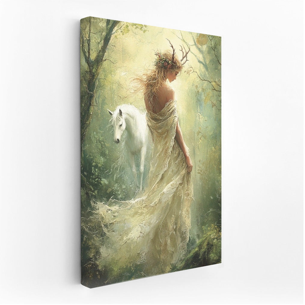 Grace of Forest Dreams: Unicorn and Elven Magic
